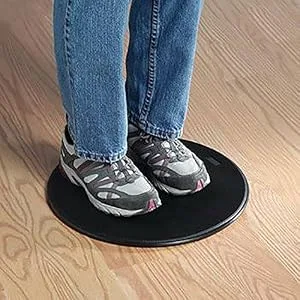Sammons Preston - 28638 Transfer Disc, Pivot Disc for Transfers, Weight Transfer Device & Mobility Aid with 360 Degree Rotation for Turns, Change in Direction, & Transferring Between Seats, 15" Diameter 15 Inch Diameter - product information 1
