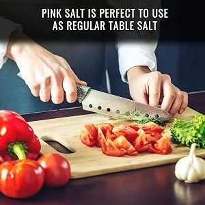 Salt 84 Himalayan Pink Salt  Fine Grain, Non-GMO  Kosher Rock Salt for Cooking  6 lbs. (6 x 1 Pound Bags) - pink salt