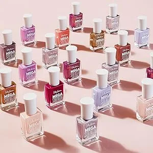 Sally Hansen Mega Strength, Top Coat, 0.4 Fl Oz (Pack of 1) Transparent 0.4 Fl Oz (Pack of 1) - Sally Hansen Mega Strength