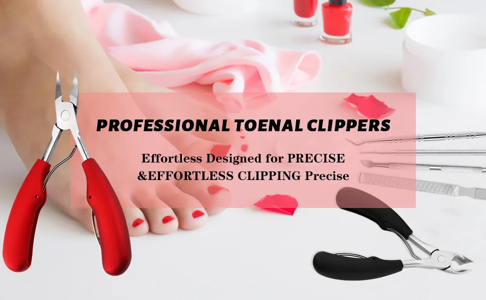 Sakolla Toenail Clippers for Thick Nails Set - Curved Blade Grooming Nail Clippers Podiatry Tools Kits - product information 6
