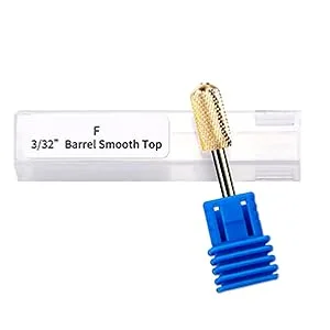 Safety Nail Drill Bit Set - Nail Drill Bits for Acrylic Nails Professional Nail Drill Bits Remove Gel Safety Bits Set Medium Fine Coarse Drill Bit 3/32 Inch (3Pcs Carbide Bit for Nail Drill) - ceramic nail drill bits for acrylic nails drill bit set nails efile drill bits safety nail drill bit