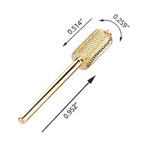 Safety Nail Drill Bit Set - Nail Drill Bits for Acrylic Nails Professional Nail Drill Bits Remove Gel Safety Bits Set Medium Fine Coarse Drill Bit 3/32 Inch (3Pcs Carbide Bit for Nail Drill) - Professional Nail Drill bits 3/32 Clean Nails E File Nail Drill fine carbide nail bit round nail bit