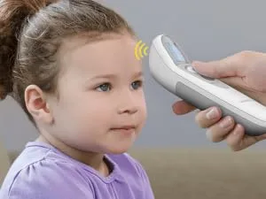 Safety 1st Simple Scan Forehead Thermometer, Grey - Easy to use Touch free scanning?