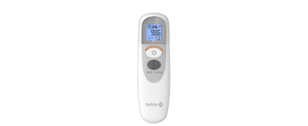 Safety 1st Simple Scan Forehead Thermometer, Grey - Safety 1st Simple Scan Forehead Thermometer