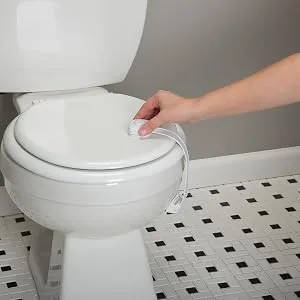 Safety 1st OutSmart Toilet Lock, White, 1 Count (Pack of 1) - product information 4