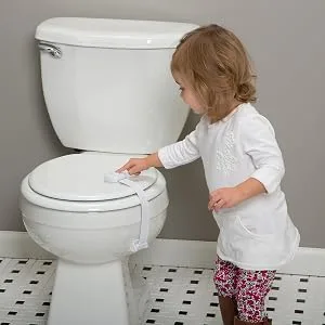 Safety 1st OutSmart Toilet Lock, White, 1 Count (Pack of 1) - product information 5