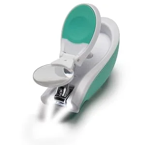 Safety 1st Light Zoom Nail Clippers, One Size - Safety 1st light zoom baby nail clipper magnifying glass LED emery board trimming easy grip handle