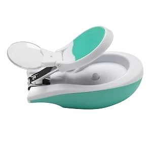 Safety 1st Light Zoom Nail Clippers, One Size - Safety 1st light zoom baby nail clipper magnifying glass LED emery board trimming easy grip handle