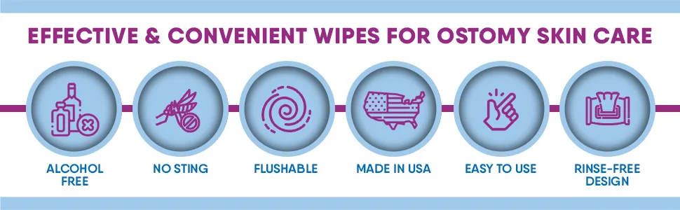 Safe n' Simple Adhesive Remover Wipes, Flushable & Easy to Use No-Sting Skin Prep Wipes, 50 x Alcohol -Free Wipes - unisolve adhesive remover wipes