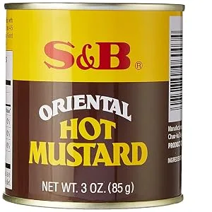 S&B Oriental Hot Mustard Powder, 3-Ounce - product information 1
