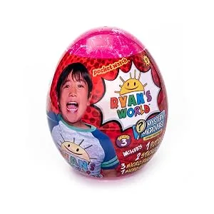 RYAN'S WORLD Mega Microverse Egg - Series 4 Filled with Mystery Surprises Skydiver Ryan and Exclusive Vehicles A Must Have for Any Ryan Fan - product information 2