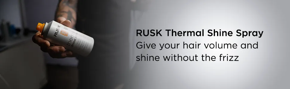 RUSK Designer Collection Blofoam Extreme Texture and Root Lifter, 8.8 Oz, Spray-On Texturizing Foam with Gel-Like Consistency, Root Lifter and Curl Amplifier - Thermal Shine Spray Final