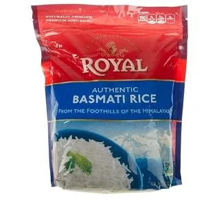 Royal White Basmati Rice, 32 oz - product information 1