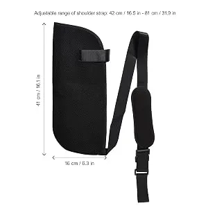rosenice Arm Sling - Shoulder Immobilizer Medical Support Strap for Broken Fractured Arm Elbow Wrist, Adjustable Shoulder Rotator Cuff Support Brace, Left and Right Arm - shoulder sling immobilizer