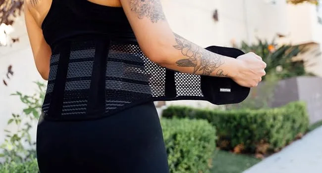 Bodyprox Breathable Back Brace Back Support Brace for Men and Women. (X-Large) - Bodyprox Breathable Back Brace