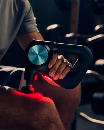 TheraGun RecoveryPulse Calf Sleeve by Therabody Compression & Vibration Sleeve for On The Go Relief Reduce Soreness in Lower Legs Increase Flexibility Circulation & Accelerate Recovery Large - therabody theragun performance massage guns