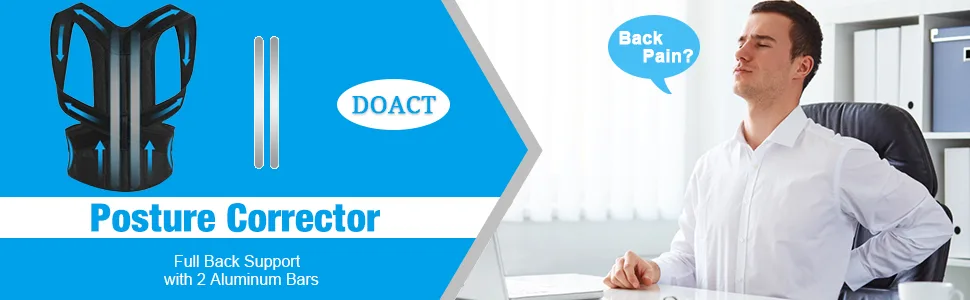 Back Brace Posture Posture Corrector For Men Women Back Support Pain Relief For Upper And Lower Back Forward Head Posture Fix Shoulder Brace Posture Like Back Support - main