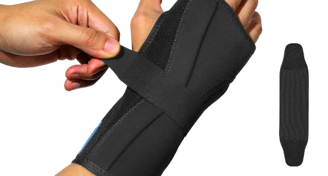 Carpal Tunnel Wrist Brace Night Support with Splints and Removable Resting Pad Adjustable Wrist Support Wrap for Sleeping Tendonitis Arthritis Sprained Wrist Carpal Tunnel Brace Both Hands S black - product information 25
