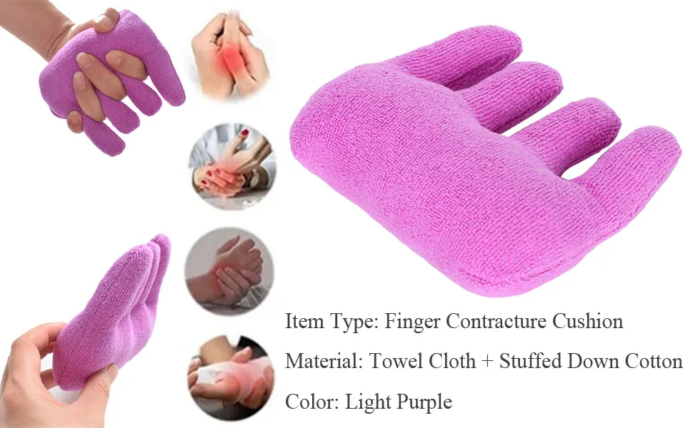 Horoper Cone with Finger Separator Finger Contracture Cushion Exercise Power Finger Separator Exerciser Training Device Hand Finger Aid Contracture Cushion - product information 24