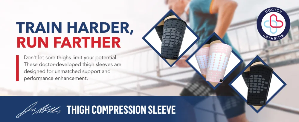 Doctor Developed Thigh Compression Sleeve for Women and Men Breathable Leg Wraps Medical Hamstring Compression Sleeve Groin Brace Hamstring Brace Support with Handbook (Medium Grey 1 Pair) Medium Grey - Thigh Compression Sleeve