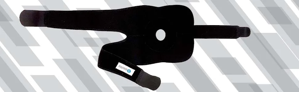 BodyMed Knee Support Black 12.5 in. 18 in. Circumference Stabilizing Support & Compression Brace for Patellar Tendon & Joint Alignment for Post-Surgery Recovery Injuries Rehab Workouts & - bdm, knee support