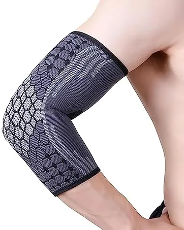 Hinged Elbow Brace Adjustable Telescoping ROM Post Op Arm Splint with Sling Stabilizer for Dislocatedand & Shoulder Strap Men & Women Surgery Injury Recovery Pain Relief (Right) - Compression Arm Sleeves