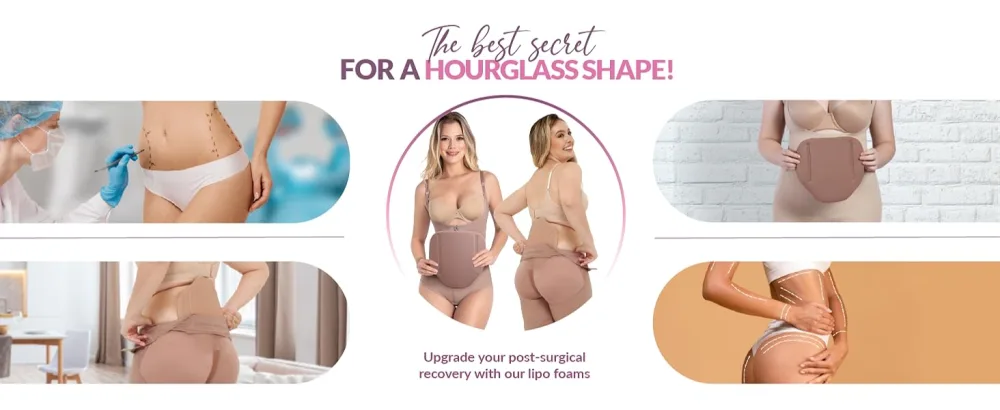 CURVEEZ Lipo Lumbar Molder Back Board Essential Post Surgery Supplies for Lipo BBL & Tummy Tuck Recovery Compression Board Lumbar Board - ab board post surgery, foam board, tabla abdominal, liposuction board, compression garment, surgery