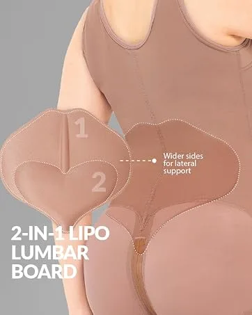 CURVEEZ Lipo Lumbar Molder Back Board Essential Post Surgery Supplies for Lipo BBL & Tummy Tuck Recovery Compression Board Lumbar Board - Lipo lumbar board
