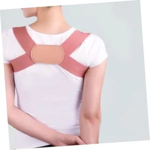 Back Correction Belt for Kids Posture Corrector Posture Trainer Back Brace Back Correcting Belt Anti-humpbacked Posture Corrector Adjustable Support Belt Pink 18X12X2CM Pink - product information 19