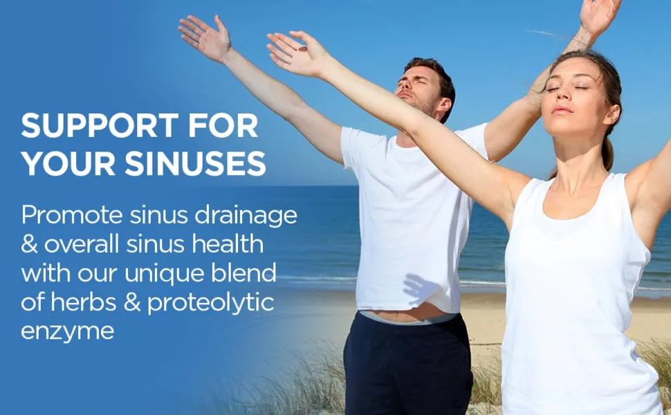 Sinus Support Advanced Formula Helps Support Sinus Health 60 Capsules 1 Month Supply - amvilab supplemments, improve your own health