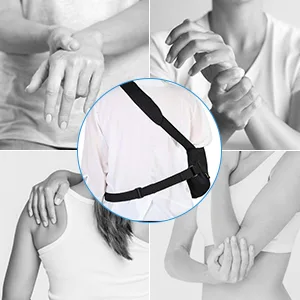 Arm Arm Bandage with Thumb Support Farm Arm Bandage with Thumb Support for Immobilizer of Arm Wrist and Shoulder Suitable for Men and - sympton