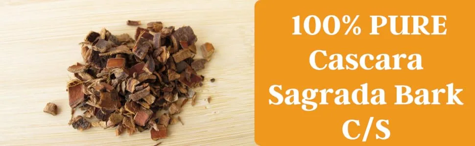 Premium Cascara Sagrada Bark C/S (Rhamnus Purshiana) - 4oz | Cut & Sifted |Natural Digestive Support - product information 8