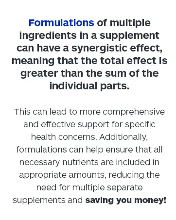 Sinus Natural Herbal Allergy Relief Supplement 60 Vegetarian Capsule - formulations vs single ingredient herbs for professional botanicals
