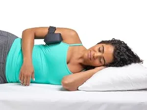 OPTP PRO Shoulder Support Shoulder Pillow for Rotator Cuff Pain Use During Recovery Following Surgery and Post Shoulder Sling - Post-Athletic Recovery Tool - Large/Extra Large - pro-shoulder-support-sleep