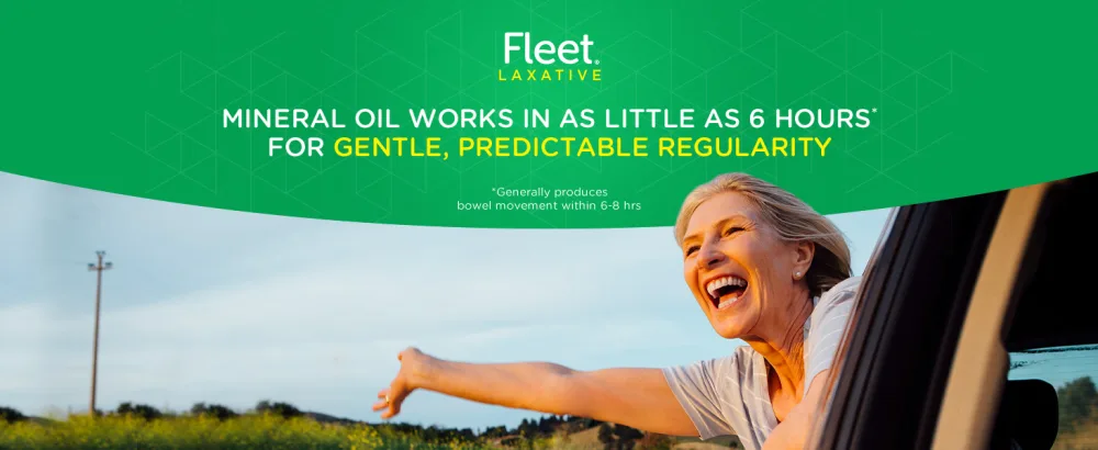 Fleet Laxative Mineral Oil Oral Liquid Vanilla Flavored Lubricant Laxative for Constipation 16 Fl Oz - gentle