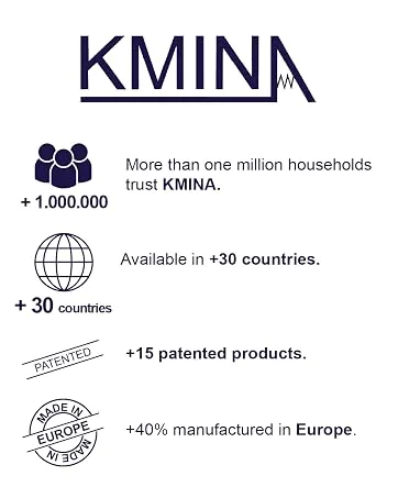 KMINA - Weekly Pill Organizer 3 Times a Day Pill Boxes 7 Day 3 Times a Day Large Pill Boxes and Organizer 3 Times a Day - Made in Europe - KMINA