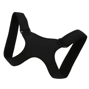 Adjustable Back Brace Posture Corrector Back Support Brace for Women Men Upper Back Shoulder Posture Trainer Pain Relief Corrector Brace Shoulder Posture Correction Band Black - product information 24