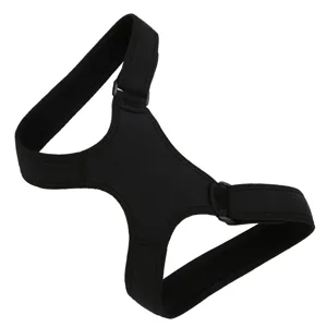 Adjustable Back Brace Posture Corrector Back Support Brace for Women Men Upper Back Shoulder Posture Trainer Pain Relief Corrector Brace Shoulder Posture Correction Band Black - JM08296-2