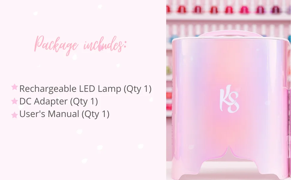 KIARA SKY Beyond Pro Rechargeable LED Lamp Vol II (White) - LED package includes