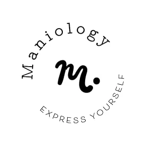Maniology Season Gradients Nail Stamping Plate Gradient Fall-Theme Inspired Manicure - Maniology logo with express yourself expression