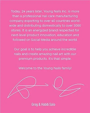Young Nails Synergy Gel System Foundation Gel - Builder Gel Base Coat Superior Adhesion & Strength Hard Gel Base Coat - Base Gel Clear 15g 15 Gram Clear - young nails about