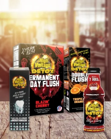 High Voltage Double Flush Tropical Orange - High Voltage