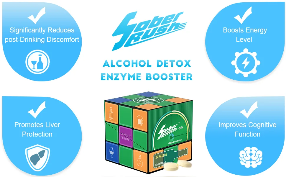 Anytime You take for Morning Support. Morning Recovery Party Smart Support Liver Health Rave Essentials NADH Patented Formula (6 Servings/Box) - sober rush