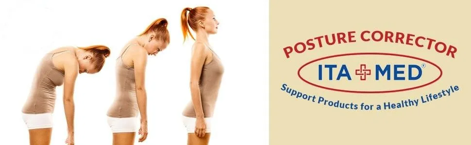 Ita-med Complete Posture Corrector Back Support Brace for Men XX-Large - back brace posture for corrector men women support shoulder how to improve corrector brace