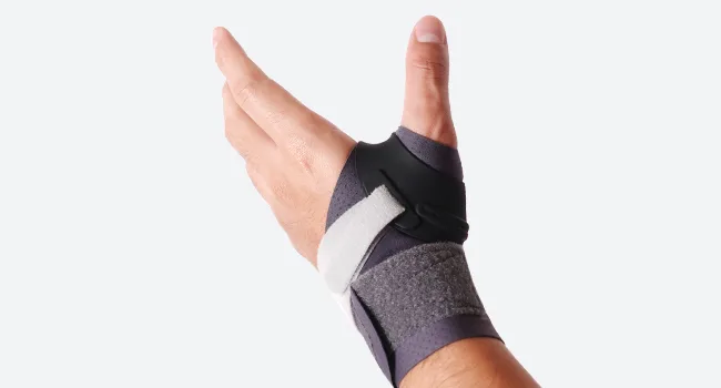KD Thumb Brace Elite: CMC Thumb Brace for Osteoarthritis Joint Pain CMC Joint Thumb Arthritis Brace Provide Support and Allow for Movement (Medium Left Hand) Left Hand Medium - cmc thumb brace
