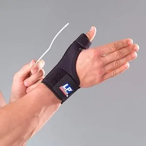 LP SUPPORT 763 Wrist/Thumb Support - Prevents Carpal Tunnel - Adjustable Brace for Pain Relief and Recovery - Includes Aluminum Splint - Large - LP Support 763 Wrist/Thumb Support - Prevent Carpal Tunnel