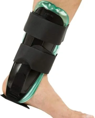 Medibot Hinged Knee Brace ROM Adjustable Post Op Knee Support Orthosis Immobilizer Protector for Left Leg and Right Leg Both Men and Women - air ankle