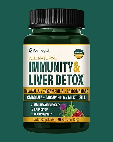 Immunity & Digestive Detox Drops Herbal Extract Blend with Cocolmeca Kalawalla Support Immunity & Digestive Health. 2oz - product information 4