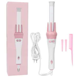 Hair Professional Ceramic Automatic 360 Rotating Hair Curler Electric Curling Wand for All Types (US Plug) - product information 35