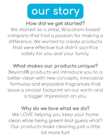 Beyond Laundry Detergent Strips 32 strips - Free & Clear - Eco-friendly Hypoallergenic. Travel friendly. Dissolvable Strips. - beyond brand story